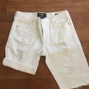 Short - Modern white jeans Lucky Brand size 4